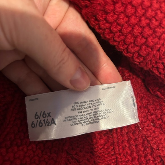 Carters sweater poncho - Picture 4 of 6